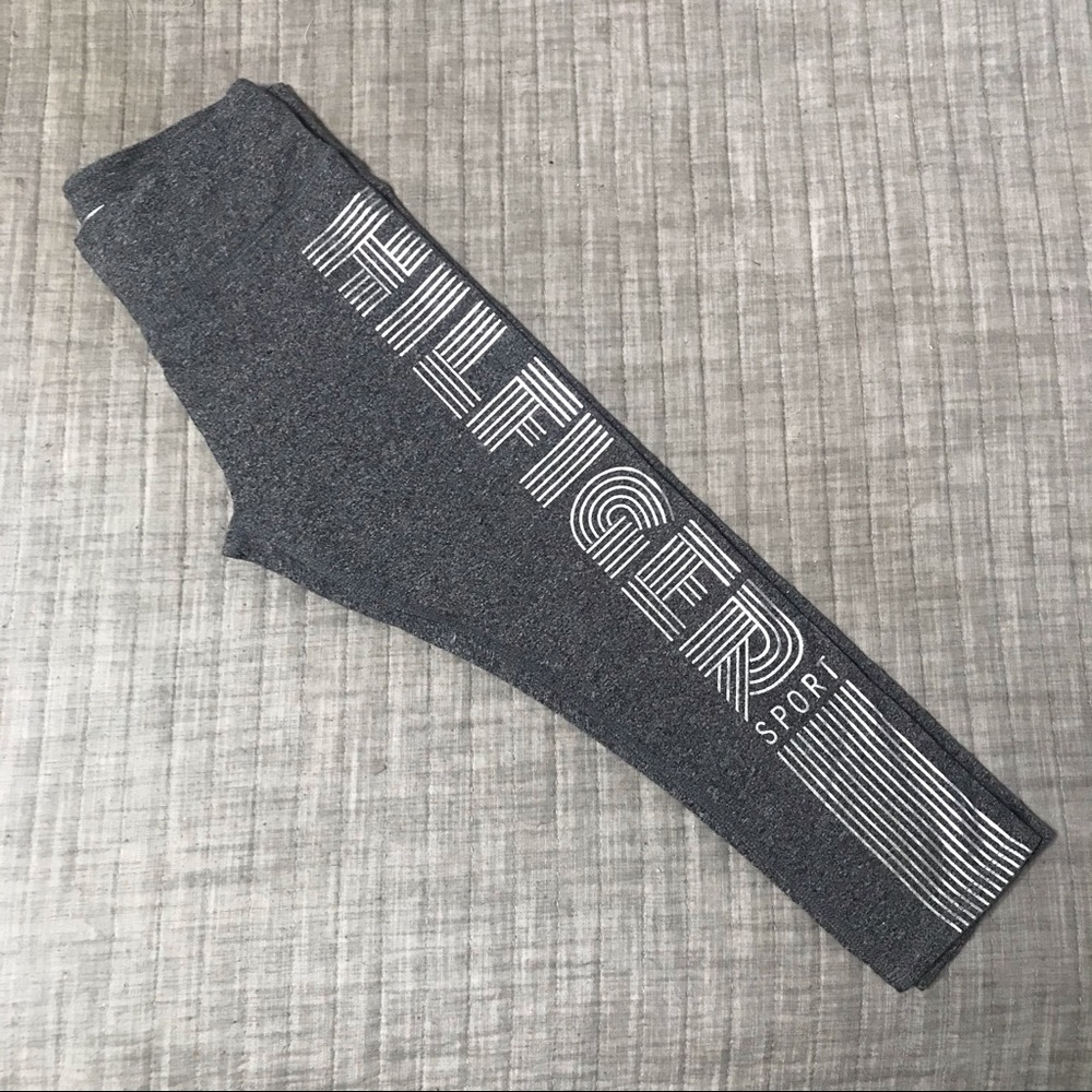 TOMMY HILFIGER / Sport Gray Capri Legging Size S